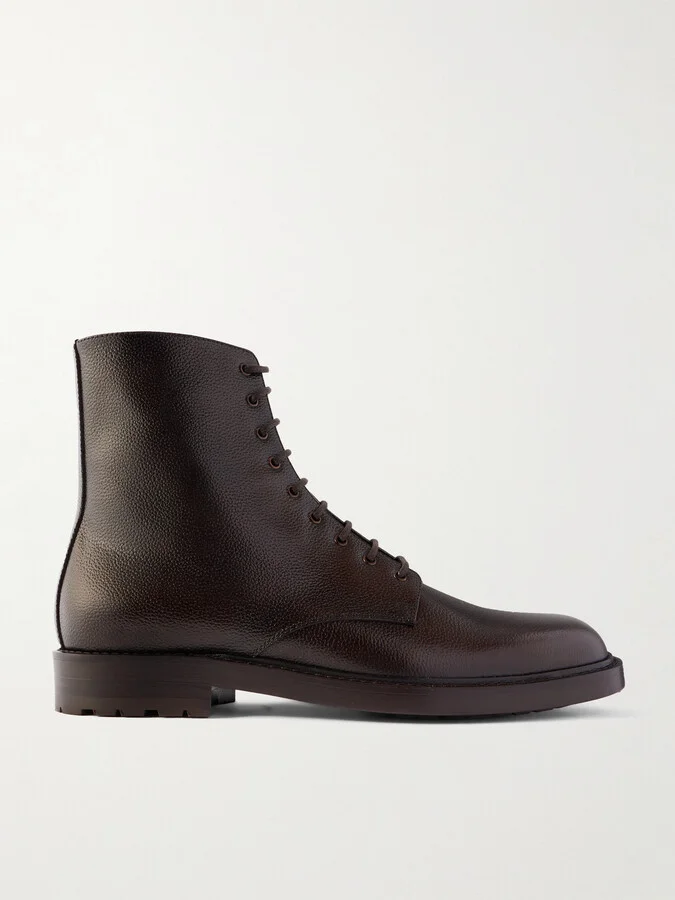 Pedula Full-Grain Leather Boots