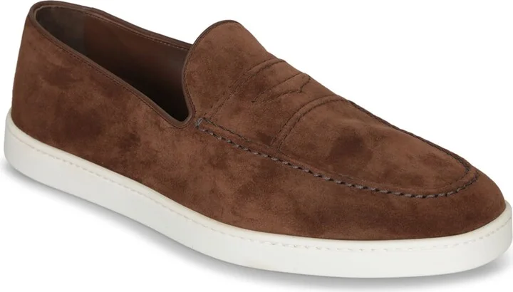 Peebles Burnished Suede Loafer - Image 2