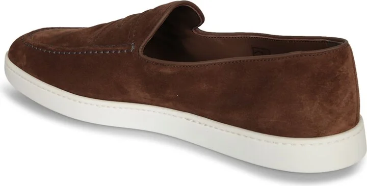 Peebles Burnished Suede Loafer - Image 3