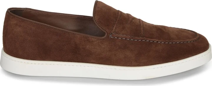 Peebles Burnished Suede Loafer