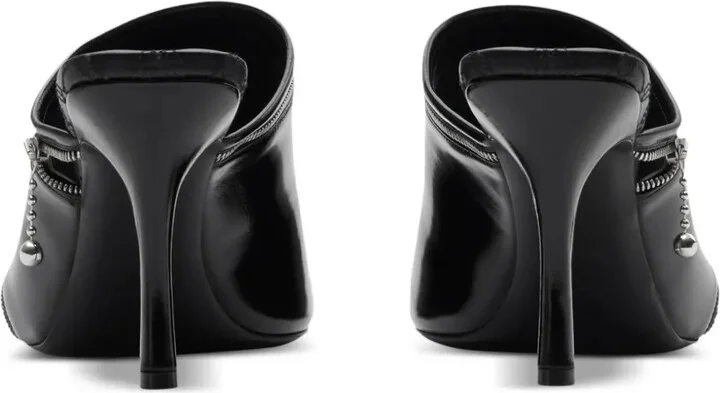 Peep 85mm leather sandals - Image 3