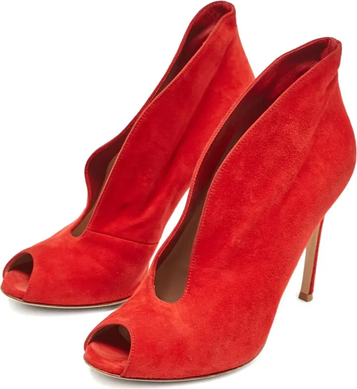 Peep-Toe Heeled Pumps - Image 2