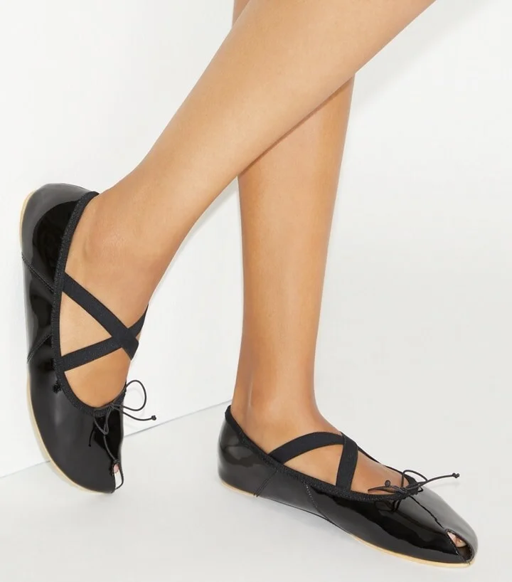 Peep-Toe Mary Jane Ballet - Image 2