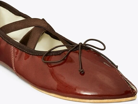 Peep-Toe Mary Jane Ballet - Image 9