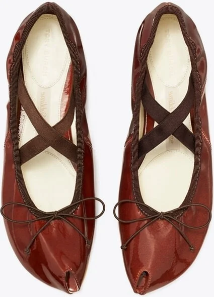 Peep-Toe Mary Jane Ballet - Image 10