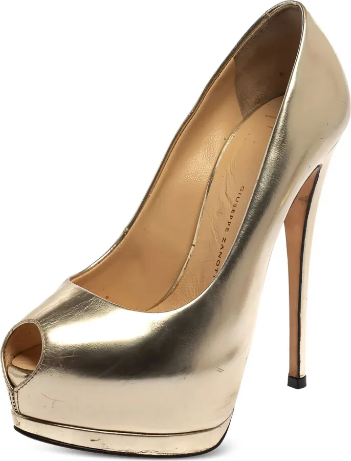 Peep-Toe Platform Pumps - Image 2