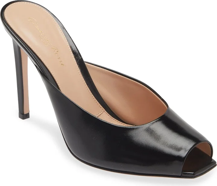 Peep Toe Slide Sandal
