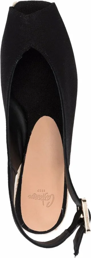 Peep-Toe Slingback Espadrilles - Image 4
