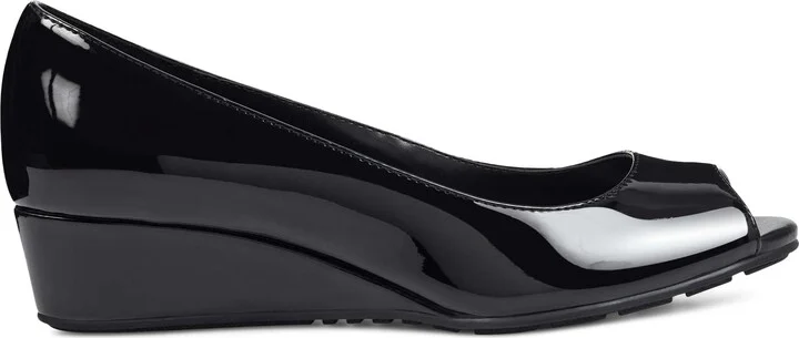 Peep Toe Wedge Pump - Image 2