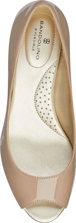Peep Toe Wedge Pump - Image 8