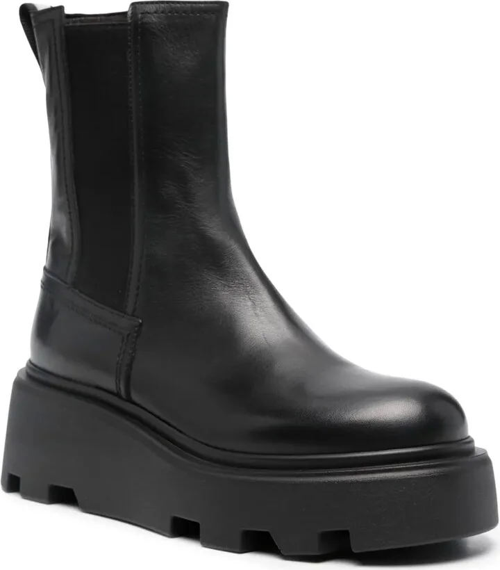 Peg 55mm leather boots - Image 2