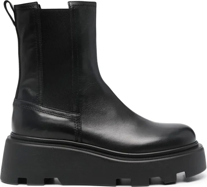 Peg 55mm leather boots