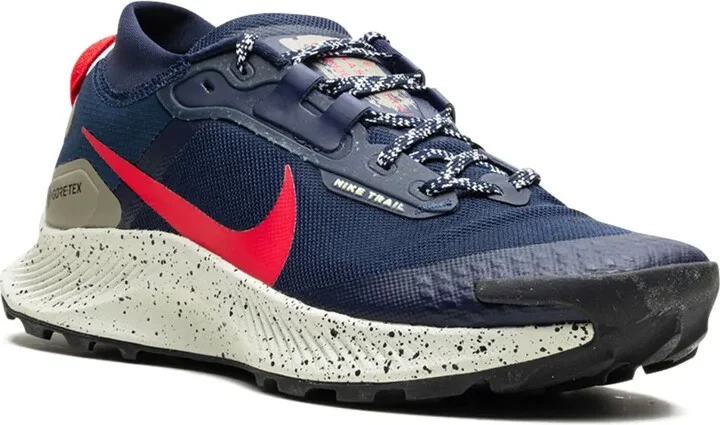 Pegasus Trail 3 GORE-TEX "Obsidian/Matte Olive/Citron Tint/Siren Red" sneakers - Image 2