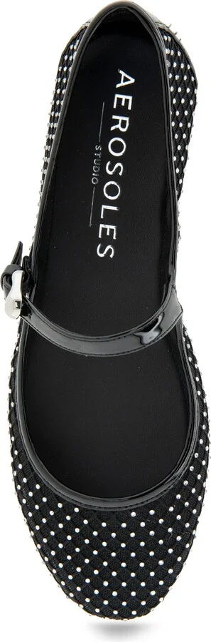 Peggy Mary Jane Mesh Flat - Image 4