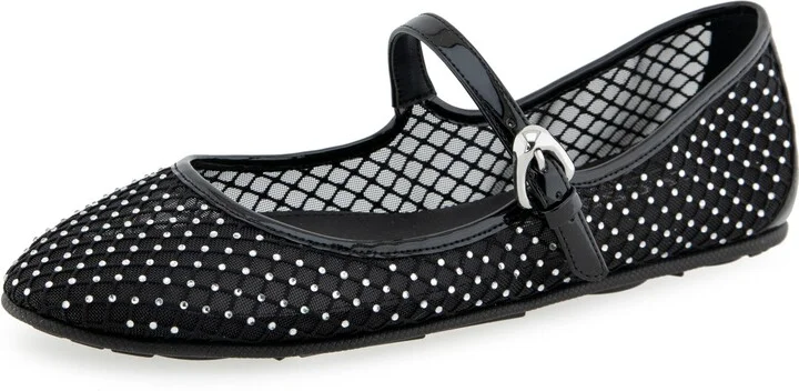 Peggy Mary Jane Mesh Flat - Image 7