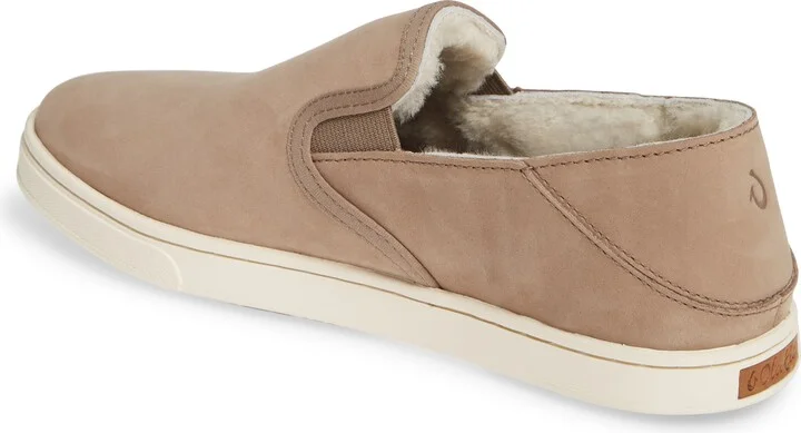 Pehuea Heu Genuine Shearling Slip-On Sneaker - Image 3