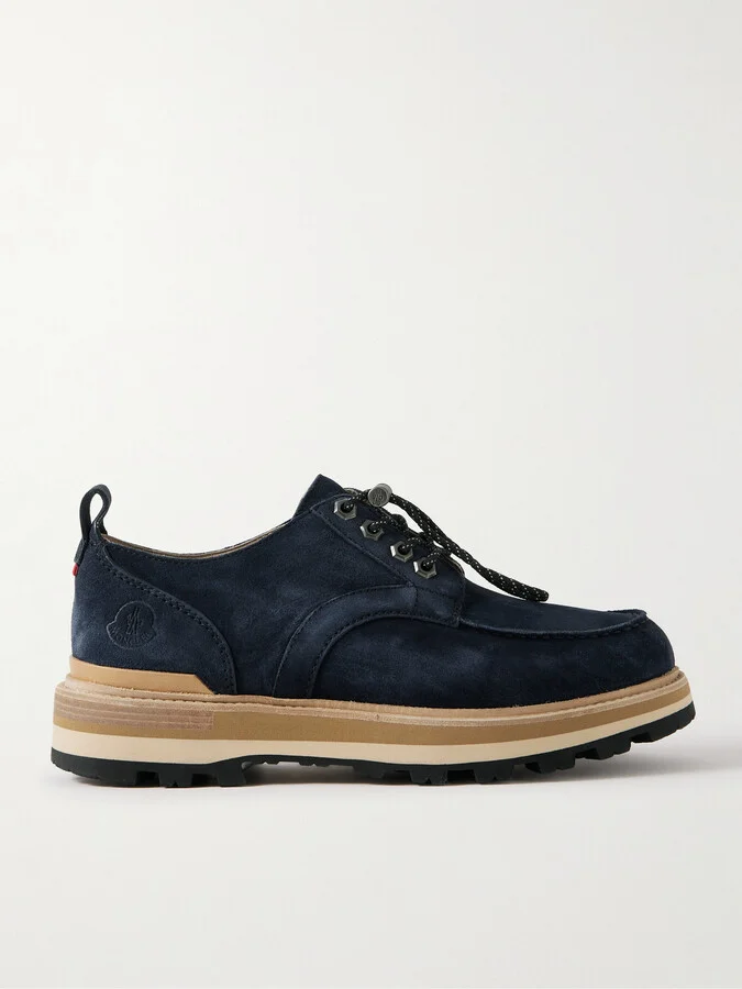 Peka City Suede Derby Shoes
