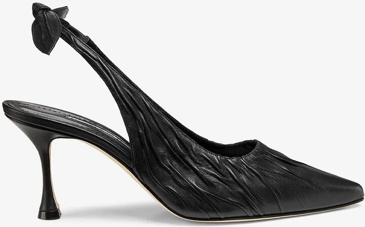 Pelagalo 70 Nappa Leather Slingback Pumps