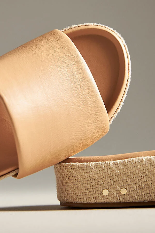 Pelican Jute Beach Platform Slide Sandals - Image 3