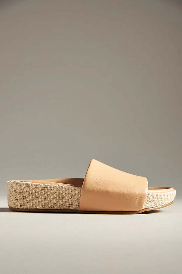 Pelican Jute Beach Platform Slide Sandals