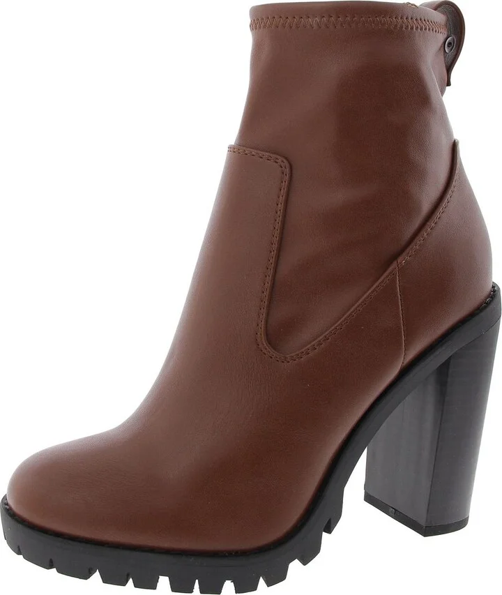 Pella Womens Round Toe Zipper Ankle Boots