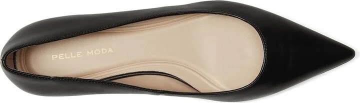 Pelle Moda Aaila 2 Women's Flat Shoes Black : 5 M, Leather - Image 2