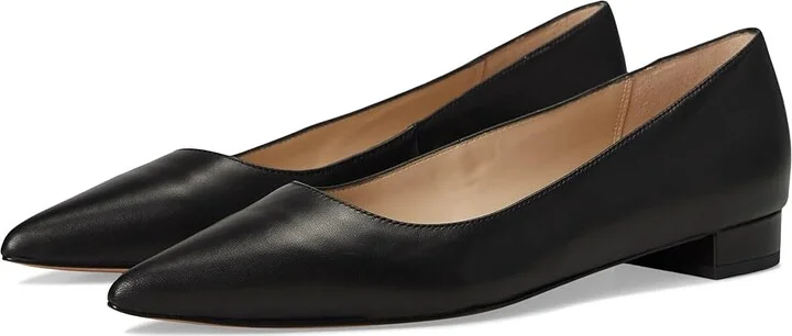 Pelle Moda Aaila 2 Women's Flat Shoes Black : 5 M, Leather