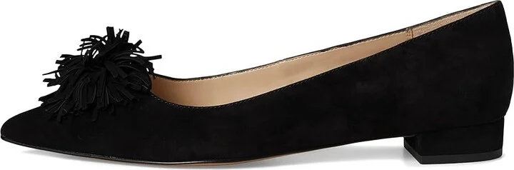 Pelle Moda Aaila Women's Flat Shoes Black : 5 M, Leather - Image 6
