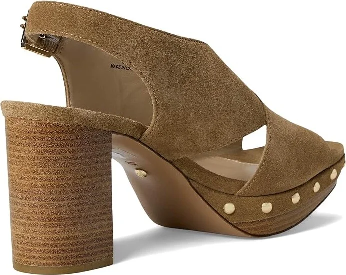 Pelle Moda Ambree Women's Dress Sandals Latte : 8 M, Leather - Image 4