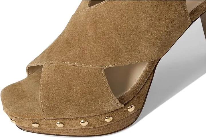 Pelle Moda Ambree Women's Dress Sandals Latte : 8 M, Leather - Image 7