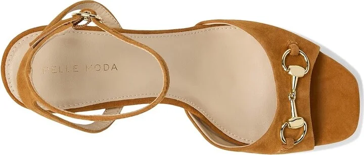 Pelle Moda Anara Women's Dress Sandals Cognac : 6.5 M, Leather - Image 2