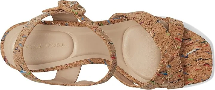 Pelle Moda Andrei Platform Sandal Women's Wedge Shoes : 7 M, Leather - Image 2