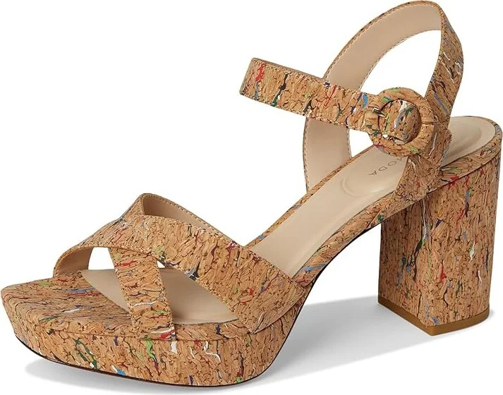 Pelle Moda Andrei Platform Sandal Women's Wedge Shoes : 7 M, Leather - Image 5
