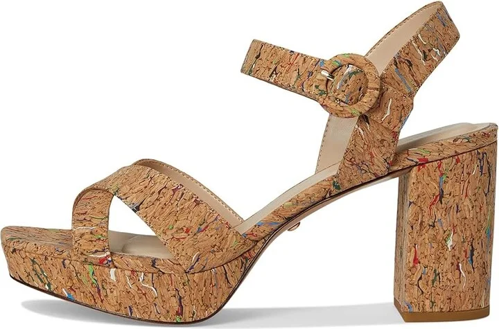Pelle Moda Andrei Platform Sandal Women's Wedge Shoes : 7 M, Leather - Image 6