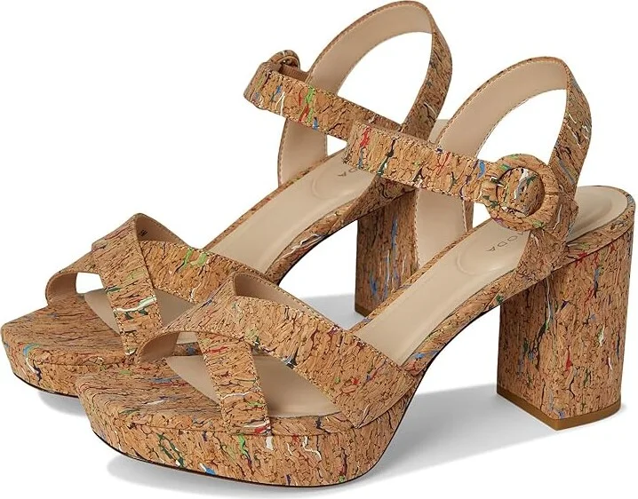 Pelle Moda Andrei Platform Sandal Women's Wedge Shoes : 7 M, Leather