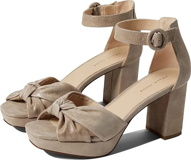 Pelle Moda Anesa Women's Shoes Dark Taupe : 5 M, Leather