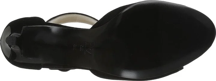 Pelle Moda Berlin High Women's Heels Black Suede : 5 M - Image 4