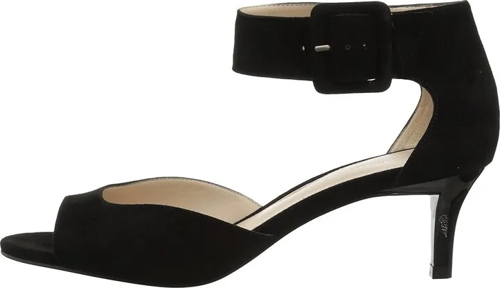 Pelle Moda Berlin High Women's Heels Black Suede : 5 M - Image 7
