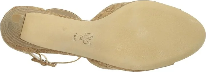 Pelle Moda Berlin High Women's Heels Natural Cork : 5.5 M, Suede - Image 4