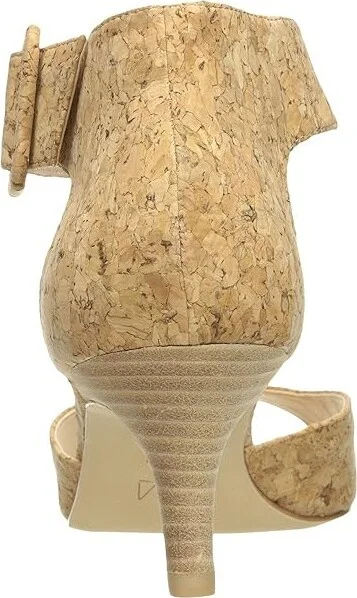 Pelle Moda Berlin High Women's Heels Natural Cork : 5.5 M, Suede - Image 5