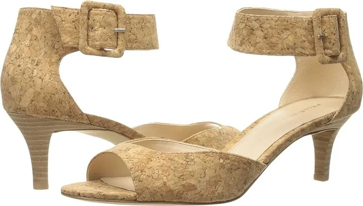 Pelle Moda Berlin High Women's Heels Natural Cork : 5.5 M, Suede