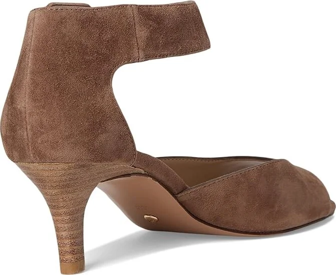 Pelle Moda Berlin High Women's Heels Taupe : 6 M, Suede - Image 4