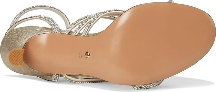 Pelle Moda Brenen Women's Sandals Platinum Gold : 5 M, Leather - Image 3