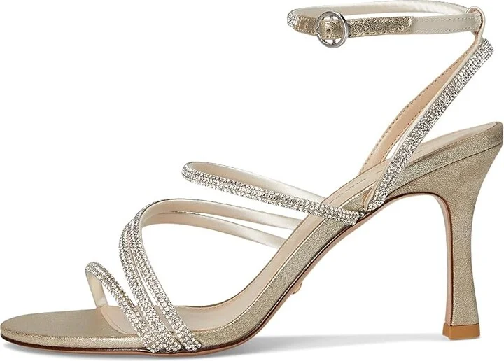 Pelle Moda Brenen Women's Sandals Platinum Gold : 5 M, Leather - Image 6