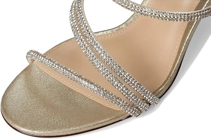 Pelle Moda Brenen Women's Sandals Platinum Gold : 5 M, Leather - Image 7