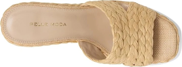Pelle Moda Camren Women's Sandals Natural : 9.5 M, Leather - Image 2