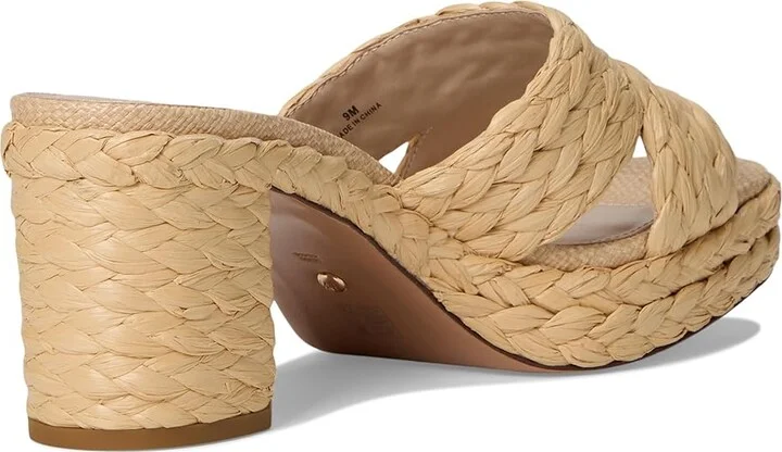 Pelle Moda Camren Women's Sandals Natural : 9.5 M, Leather - Image 4