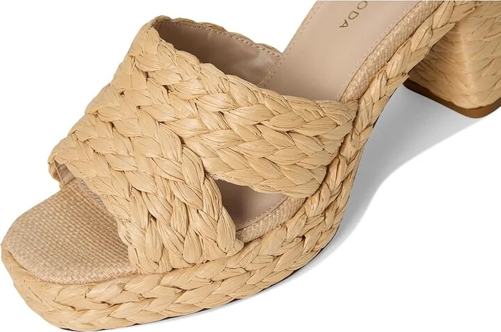 Pelle Moda Camren Women's Sandals Natural : 9.5 M, Leather - Image 7