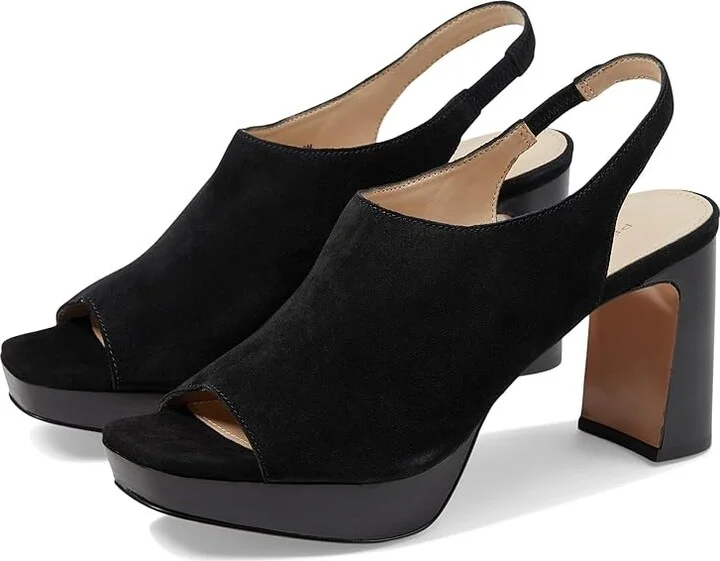 Pelle Moda Dace Women's Sandals Black : 6.5 M, Leather