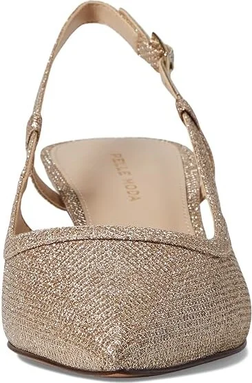 Pelle Moda Deena 2 Women's Shoes Platinum Gold : 5 M, Leather - Image 2
